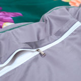 Emerald Green Duvet Cover Set (Long-staple Sateen Cotton)