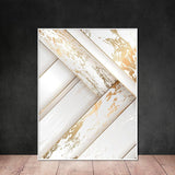 Golden Rays Stretched Canvas