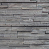 Meza 3D Wood Wall Panel - Brown/Grey/White Tones (Set of 4 or 12)