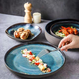 Spritz Irregular Dinnerware Set (Set of 12 plates)