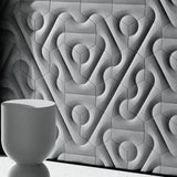 Cosmic Hexad 3D Concrete Wall Panel