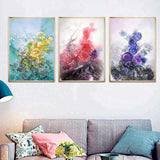 Flora Lush Stretched Canvas