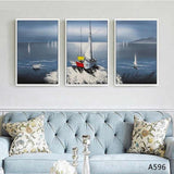 Paradise Sail Stretched Canvas