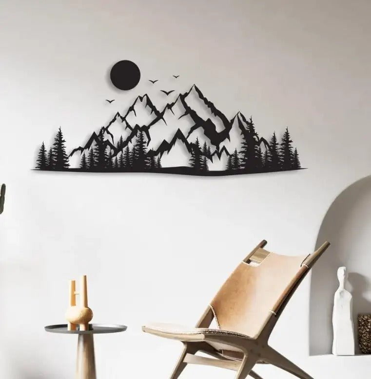 Nirvana's Peak Metal Wall Art – Articture