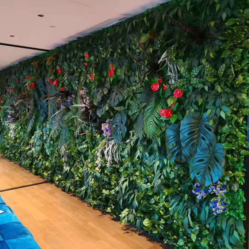 plastic plant wall Artificial Plant Moss Subtropical Plant Decoration Home Wall Panel – Articture