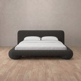 Linen Blend Charcoal — Standard