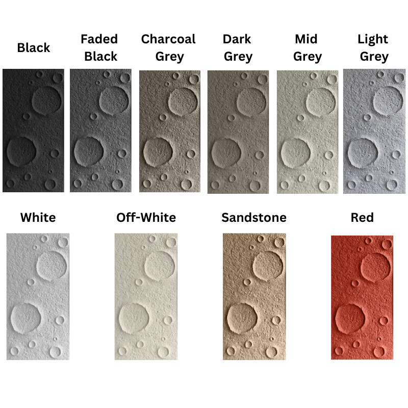 Light Stone R Panel Colors Moon Stone Rock Wall Panel (Lightweight) – Articture