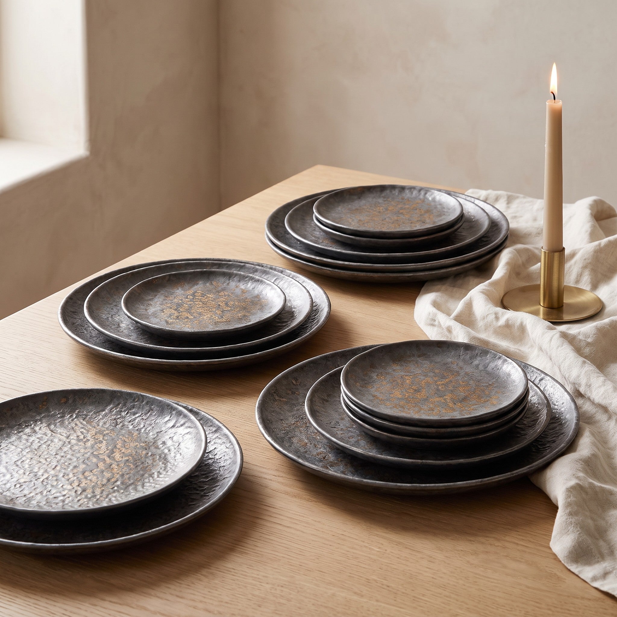 The full Ritz Speck Plate Collection range shown together