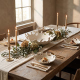 Splash Bowl styled in a fine-dining tablescape