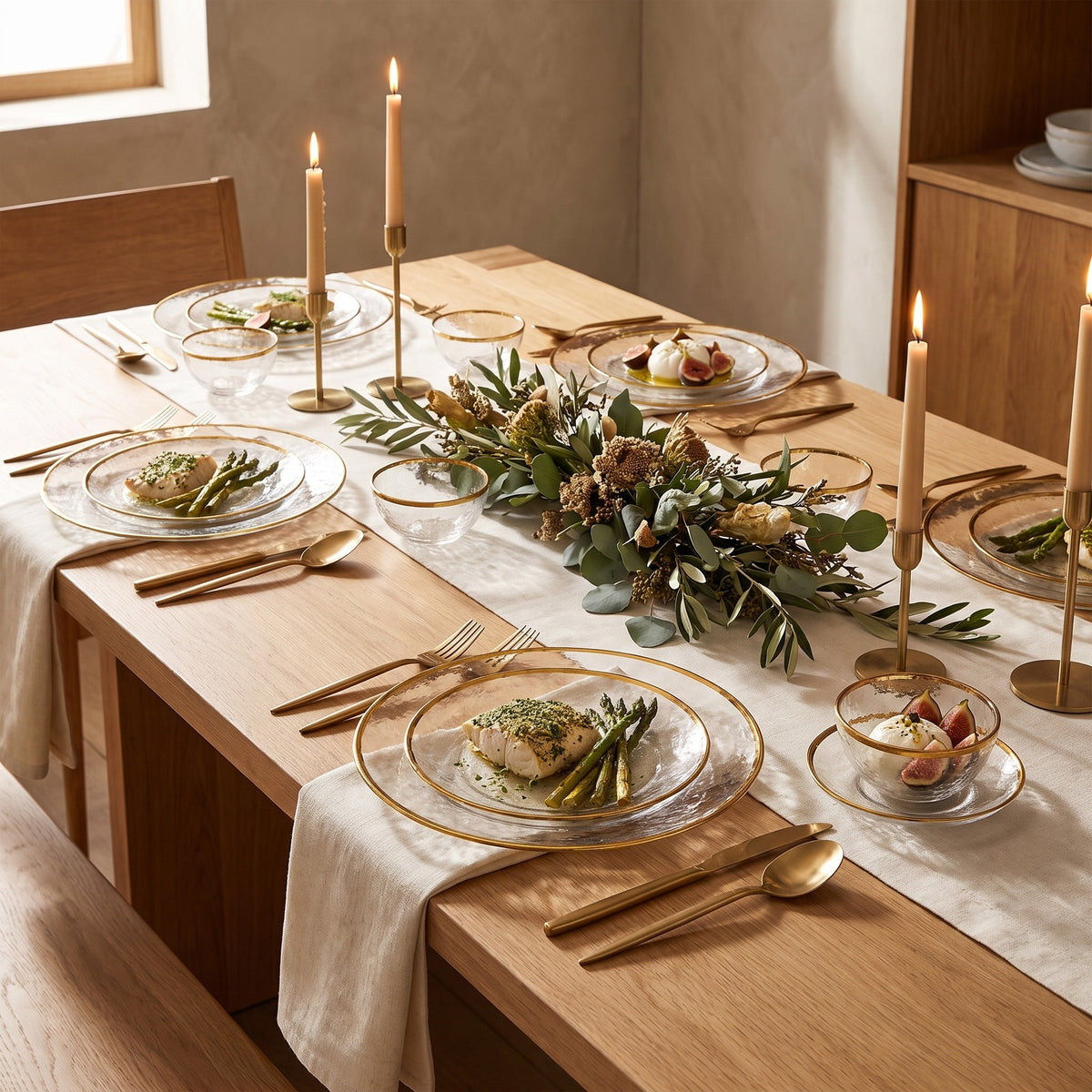 Opaque Plate Collection — lifestyle