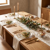 Opaque Plate Collection styled in a fine-dining tablescape