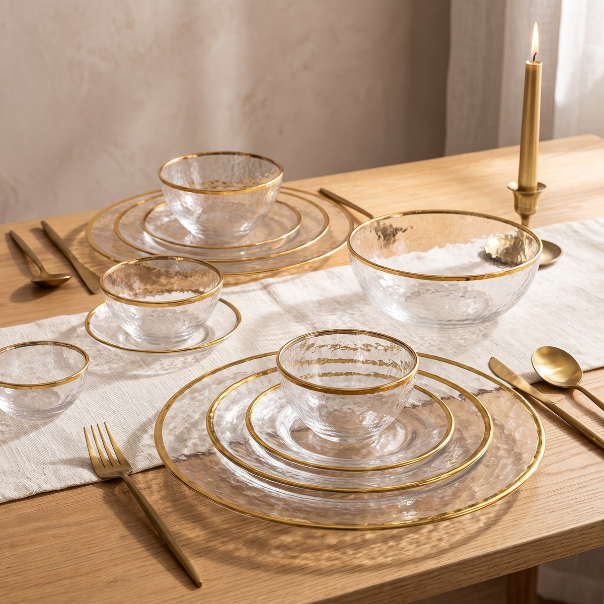 Opaque Plate Collection — lifestyle