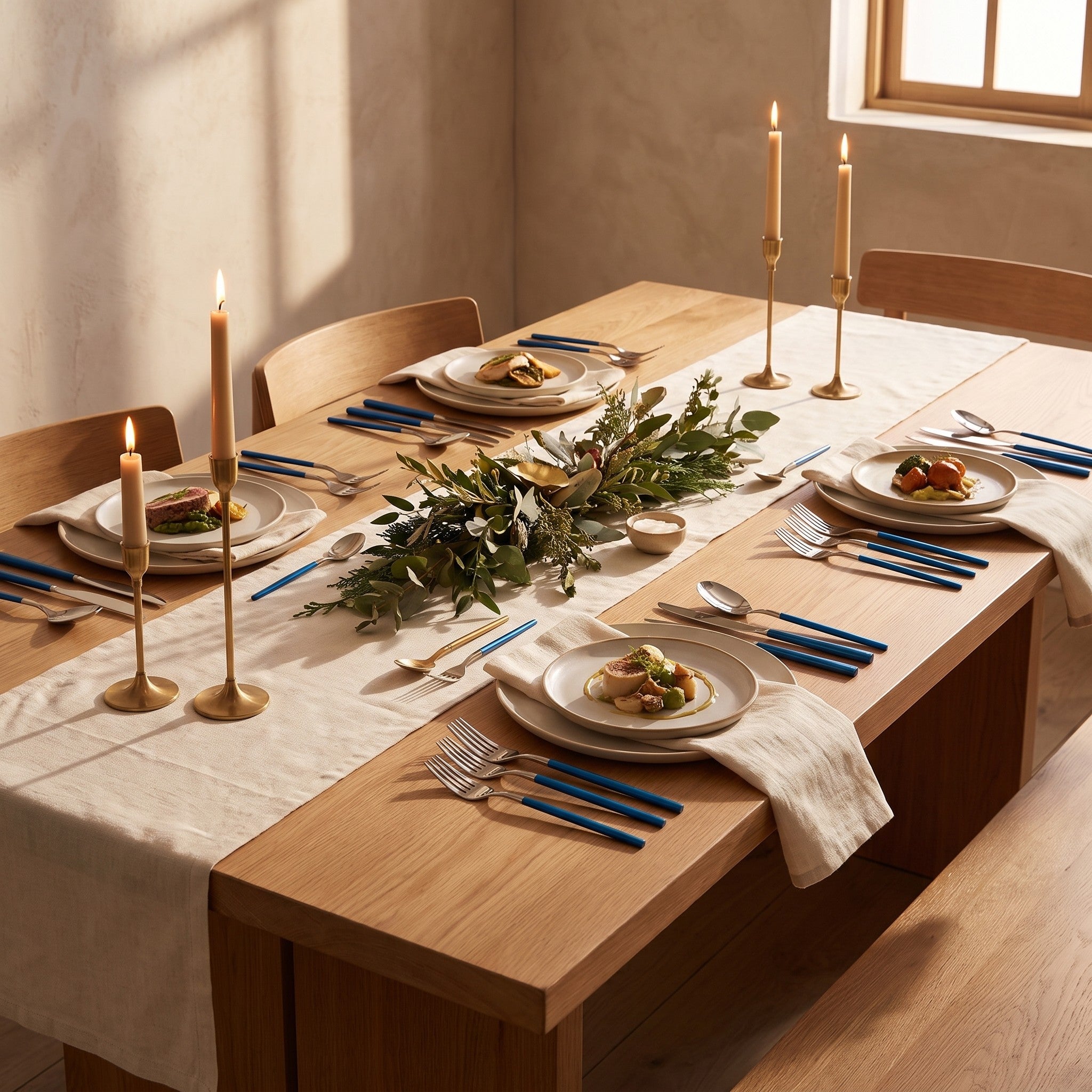 Germany Set flatware in a fine-dining tablescape