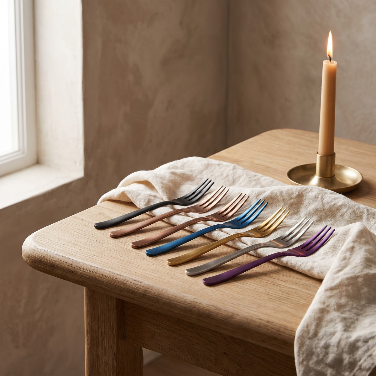 Milan Fruit Fork — lifestyle