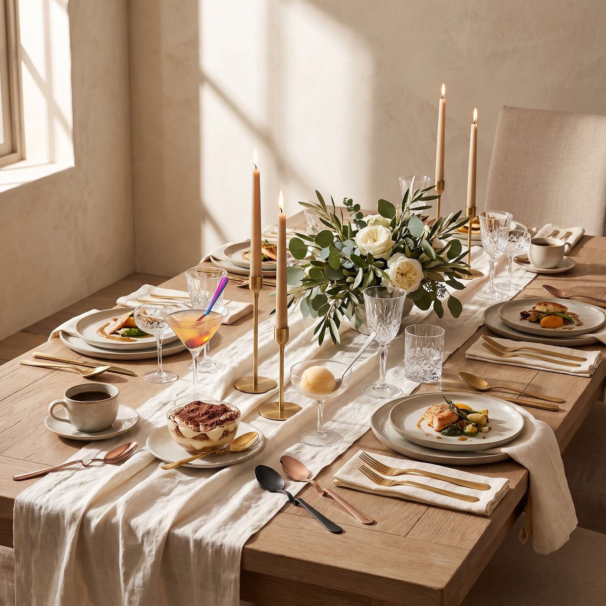 Rome Mixing Spoon Set — lifestyle
