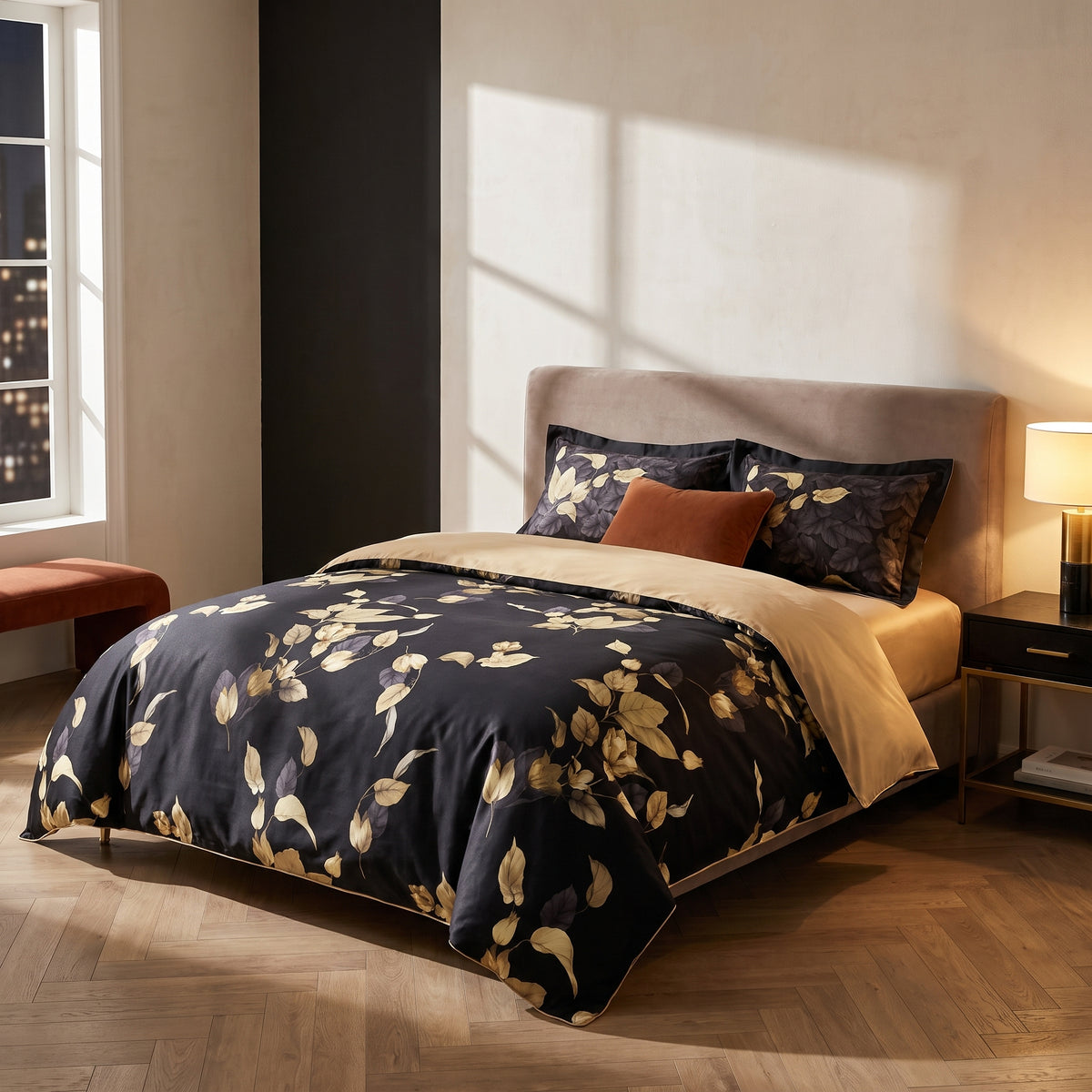 Forevermore Duvet Cover Set (Long-Staple Sateen Cotton) — lifestyle