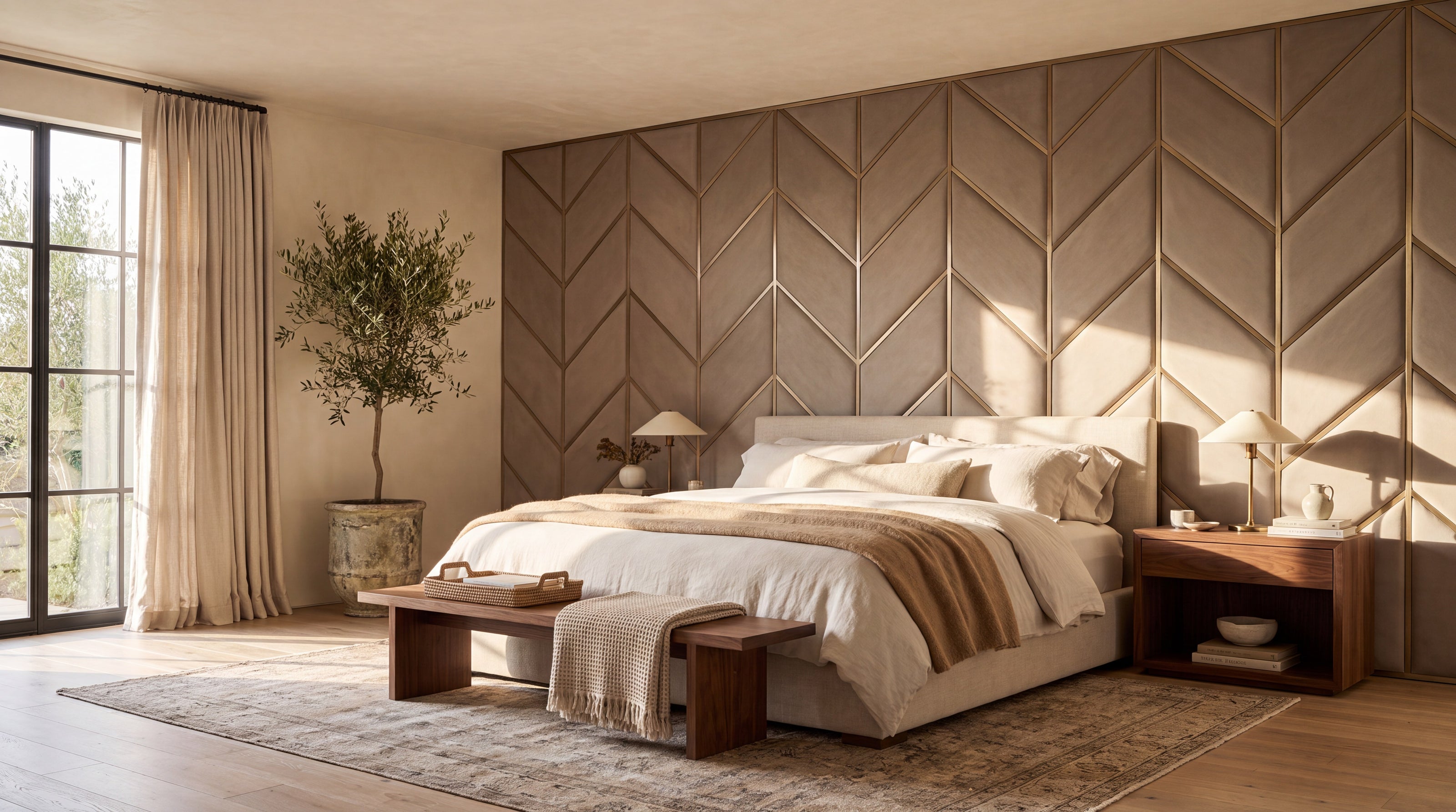 Sophisticate Upholstered Wall Panel