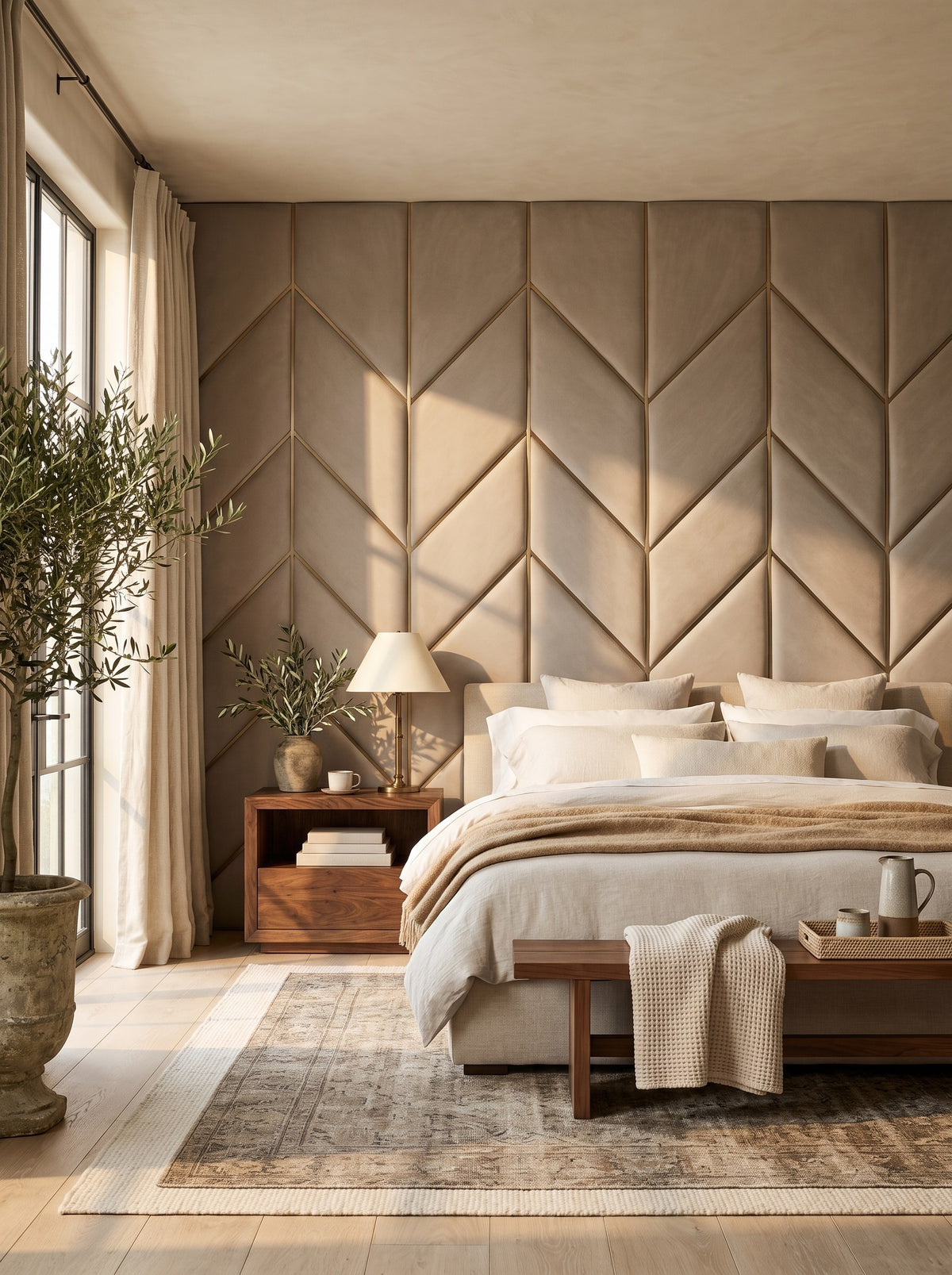 Sophisticate Upholstered Wall Panel