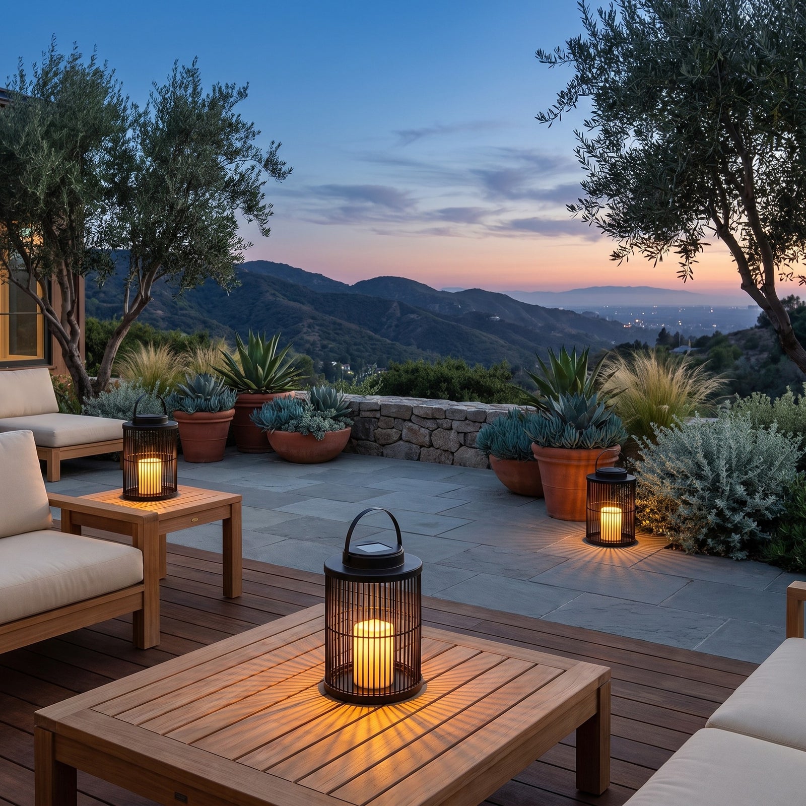 Sora Weave Lantern — Solar Outdoor Light | Articture