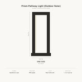 Prism Pathway Light (Outdoor Solar) sizes and specifications