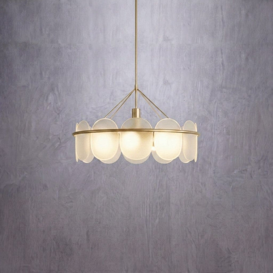 Opaline Round Chandelier — dimensions