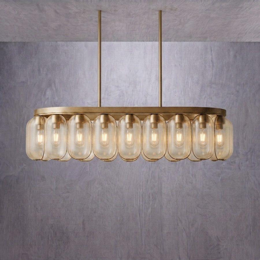 Cadence Rectangular Chandelier — dimensions
