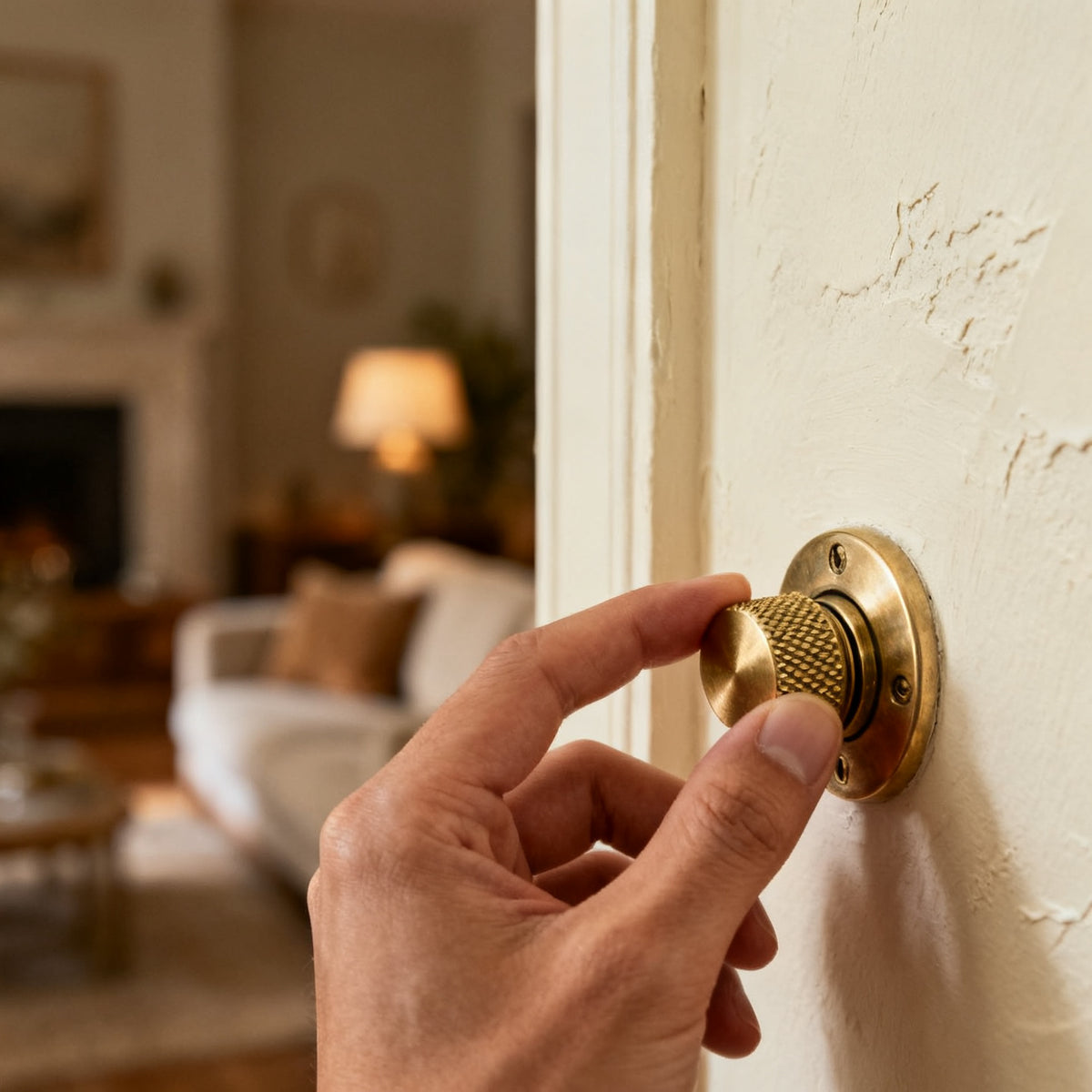 Brass Dimmer Switch (1-5 Gang) — lifestyle