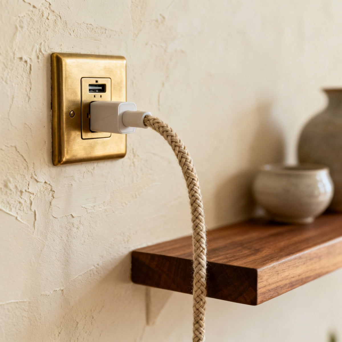 Brass Outlet (1-4 Gang) — lifestyle