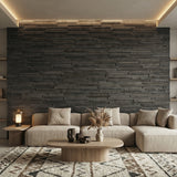Riko 3D Wood Wall Panel - Grey Tones (Set of 4 or 12)
