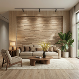 Hori 3D Wood Wall Panel - Brown Tones (Set of 4 or 12)