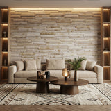 Riko 3D Wood Wall Panel - Grey Tones (Set of 4 or 12)