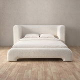 Boucle Off White — Full Height Headboard