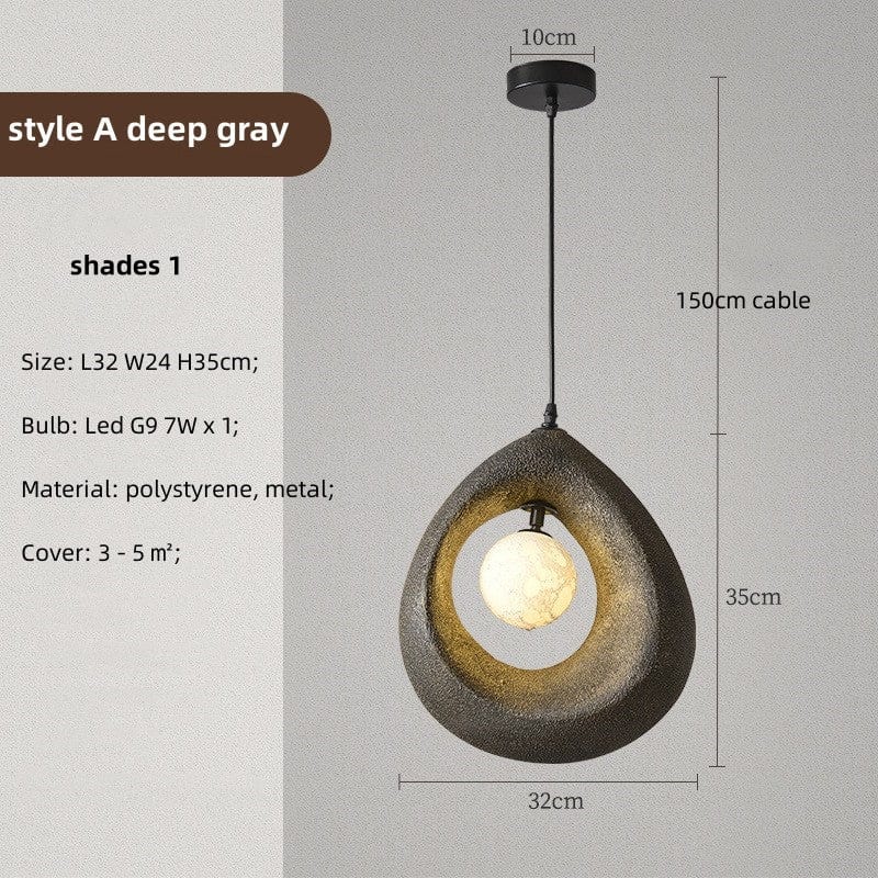Circular Wabi Sabi Pendant Light – Articture