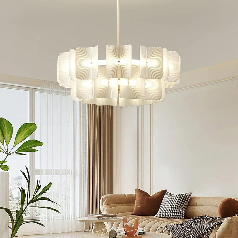 Laurette Rattan Chandelier