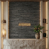 Riko 3D Wood Wall Panel - Grey Tones (Set of 4 or 12)