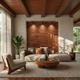 Hori 3D Wood Wall Panel - Brown Tones (Set of 4 or 12)