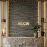 Riko 3D Wood Wall Panel - Grey Tones (Set of 4 or 12)