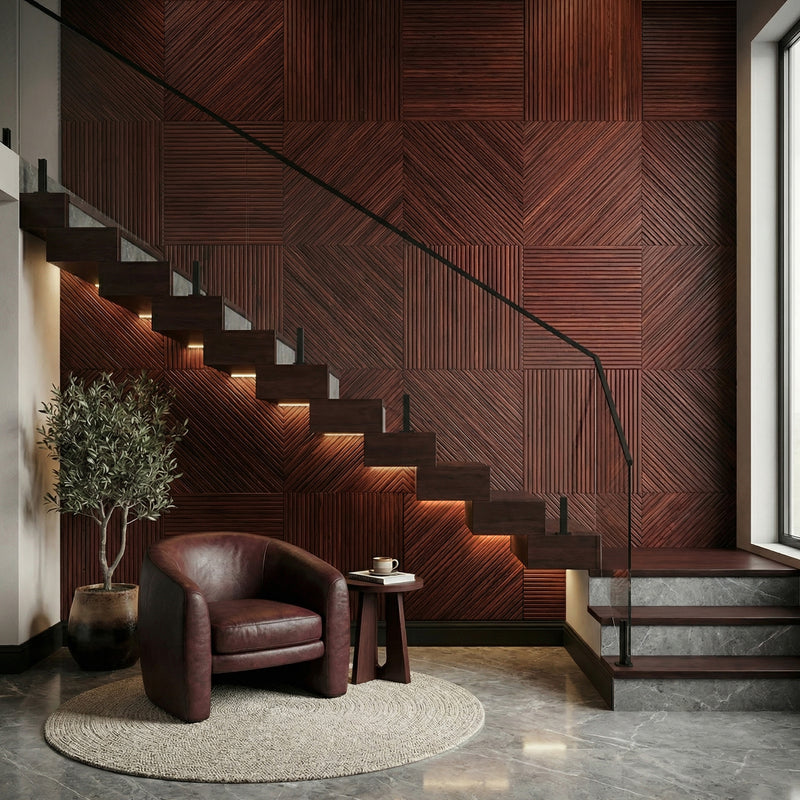 Jona / アート作品 木製パネル 男性ヌード モダンアート Newton Stained Wooden Wall Panel – Articture