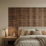 Timber Flow Wood Mosaic Wall Panel