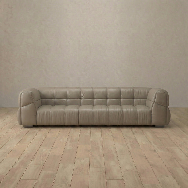 Puff Sofa 3 Seater (96") — Taupe