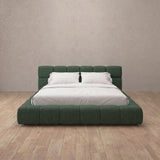 Linen Blend Forest Green — Standard