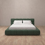 Linen Blend Forest Green — Standard