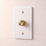 White with Brass::1 Gang