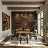 Hori 3D Wood Wall Panel - Brown Tones (Set of 4 or 12)