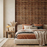 Timber Flow Wood Mosaic Wall Panel
