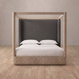 Linen Blend Smoke — Canopy