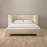 Linen Blend Linen — Full Height Headboard