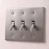 Stainless Steel::3 Gang