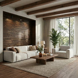 Hori 3D Wood Wall Panel - Brown Tones (Set of 4 or 12)