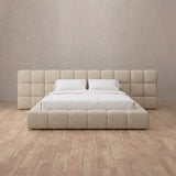 Linen Blend Linen — Extended Headboard